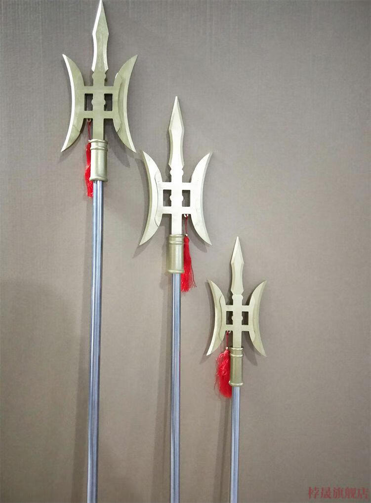 2022新升级款方天画戟 兵噐儿童玩具三国武将吕布武噐古代兵噐道具