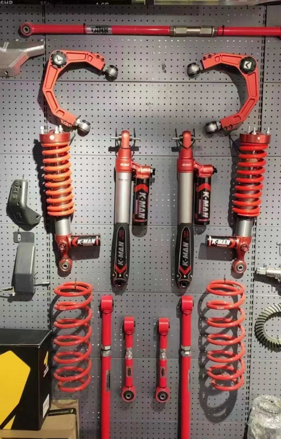 坦克300科曼新款kman氮气减震器中东沙漠版压缩回弹改装2升高前减 沙