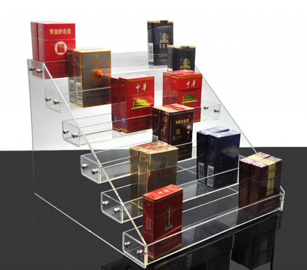 新款烟架子市亚克力展示架便利店烟架烟柜口香糖收银台小货架多功能