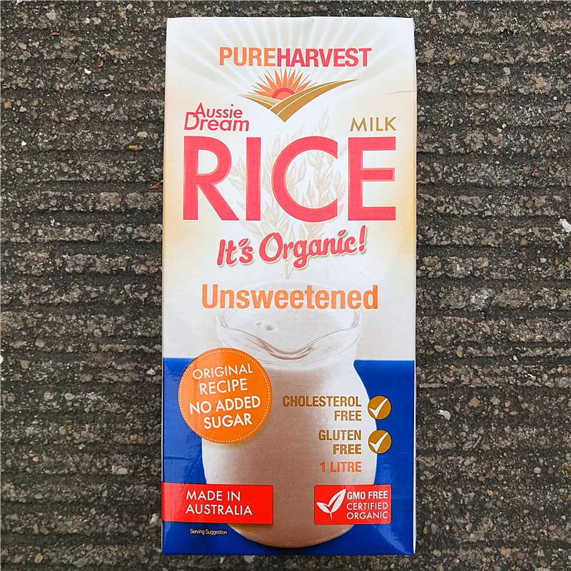 哈维斯特豆奶燕麦奶糙米奶杏仁奶露饮料calciumricmilk含钙无糖米奶