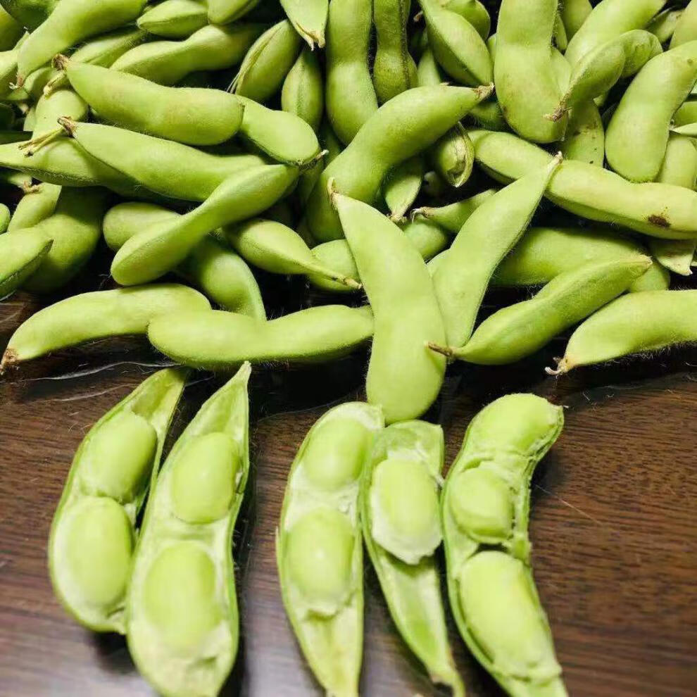 【京鲜达】新鲜毛豆荚带壳毛豆毛豆角大毛豆 净重5斤【图片 价格 品牌