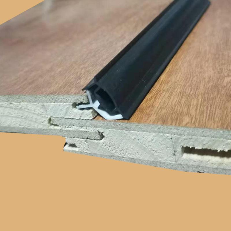 实木门静音磁吸条45度自吸密封条铝包磁性胶条防风隔音条大号双卡槽铝