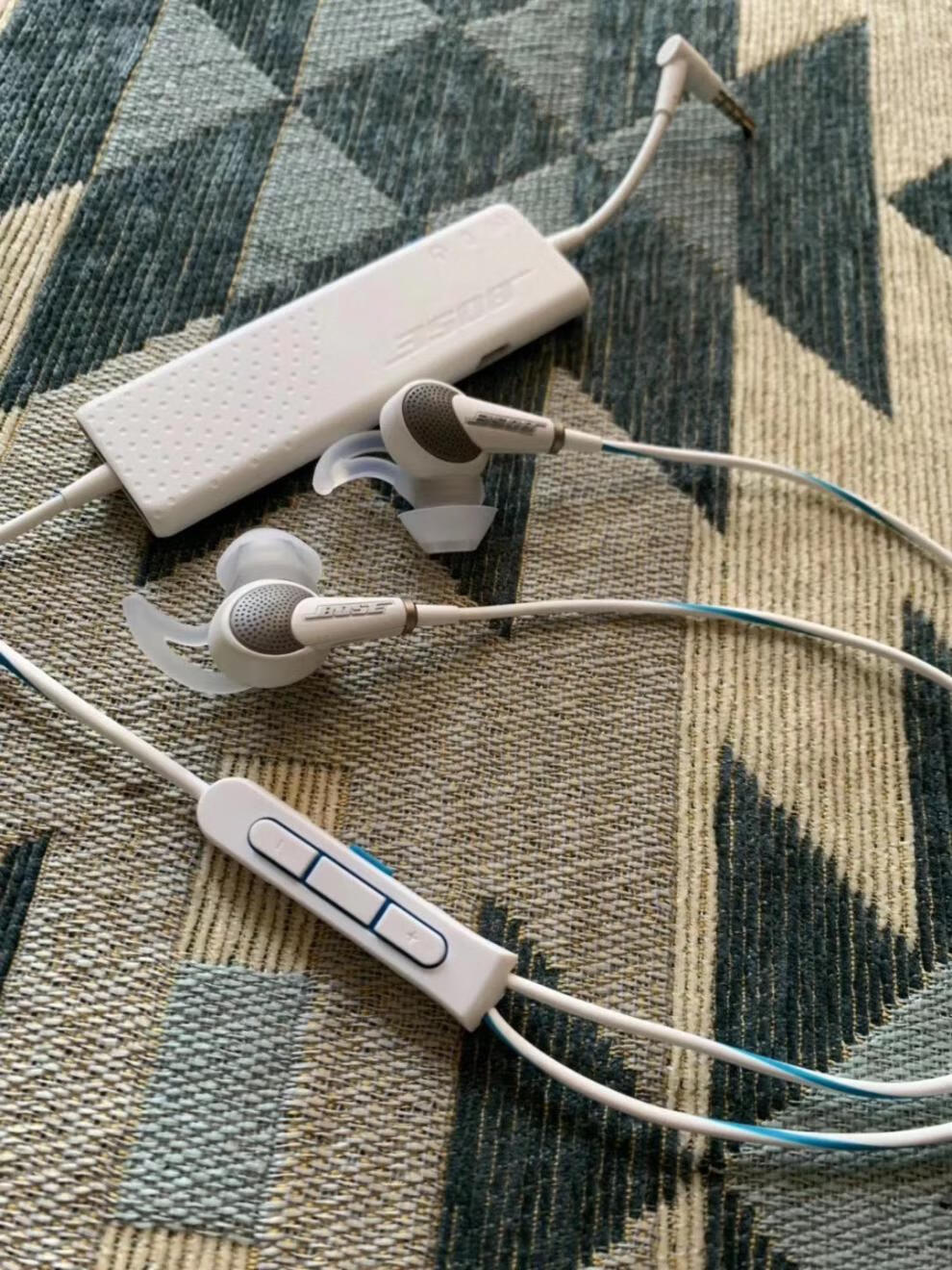 qc20 有源消噪耳机 主动降噪耳塞式音乐通话 线控耳机耳麦 【qc20安卓