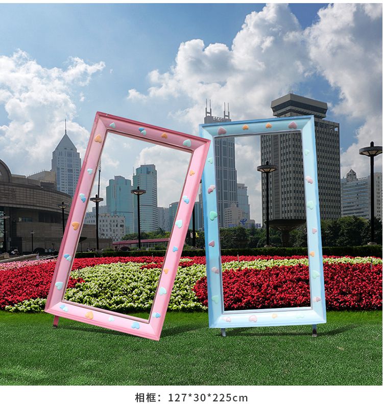 户外景观道具 景区网红打卡美式创意云朵秋千座椅装饰景区网红打卡