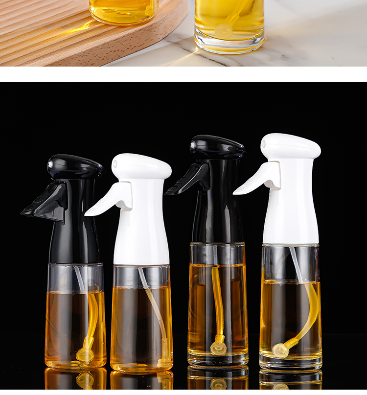 喷油壶喷油瓶油喷壶喷油瓶空气炸锅厨房喷雾化玻璃油喷壶气压式食用油