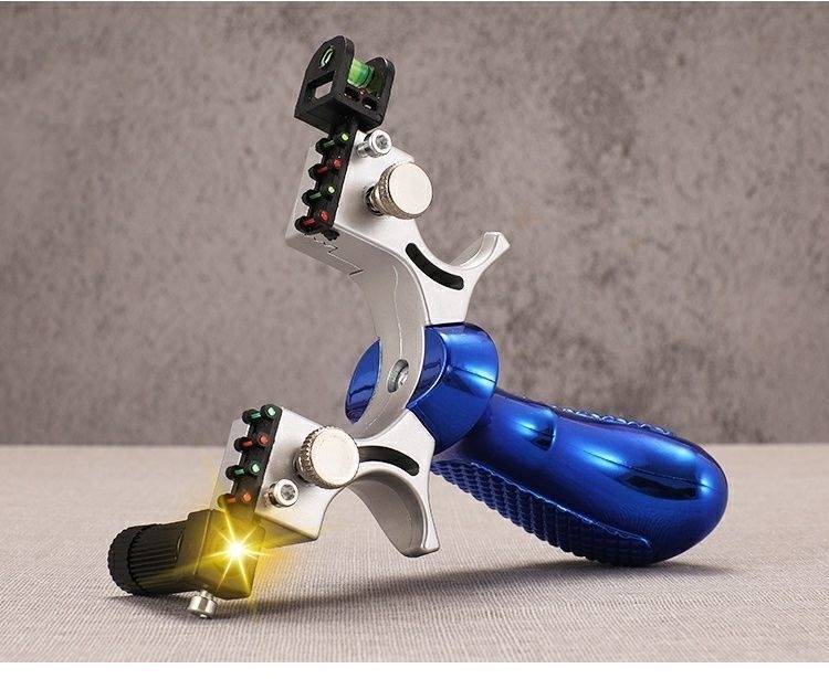 红外线弹弓 弹弓比赛专用新疆西藏扁皮暴力户外激光红外线高精度快压