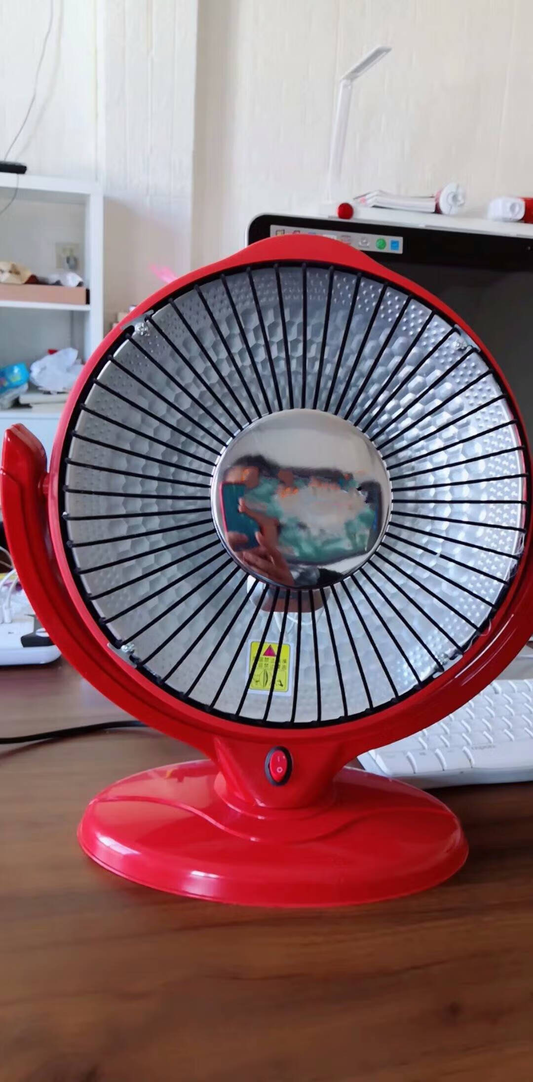 电热扇取暖器卤素管加热 小太阳取暖器家用办公室宿舍烤火炉电热扇速