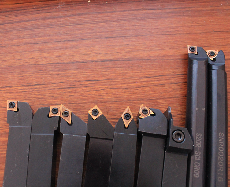 阁伶适用于数控车刀套装数控车床刀具数控刀杆机夹车刀刀片9件套20x20