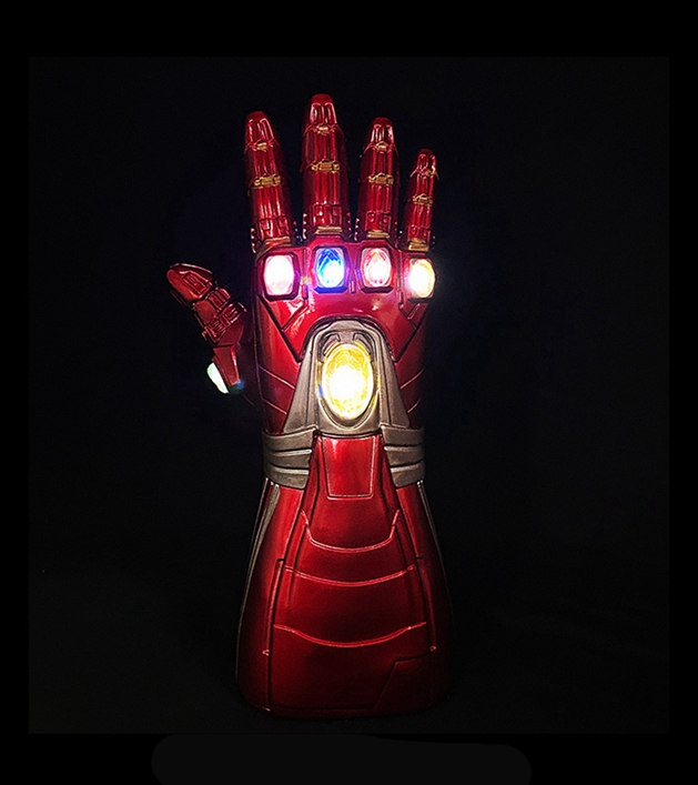 钢铁侠纳米无限手套漫威钢铁侠可穿戴灭霸无限手套可打响指宝石拆卸