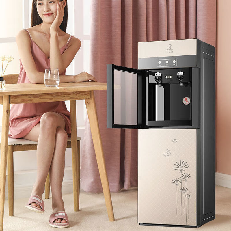小鸭饮水机家用下置水桶冰温热客厅办公室桶装水全自动立式一体机韵果