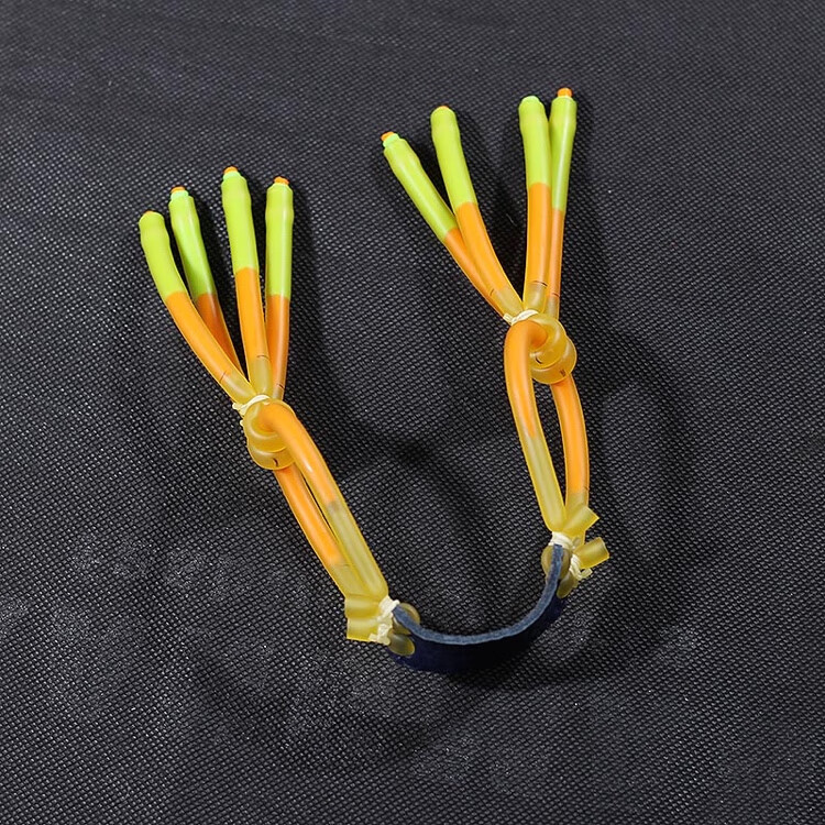 carina duek弹弓圆皮筋拖挂3070皮筋组三级加速高弹耐磨4070四拖八