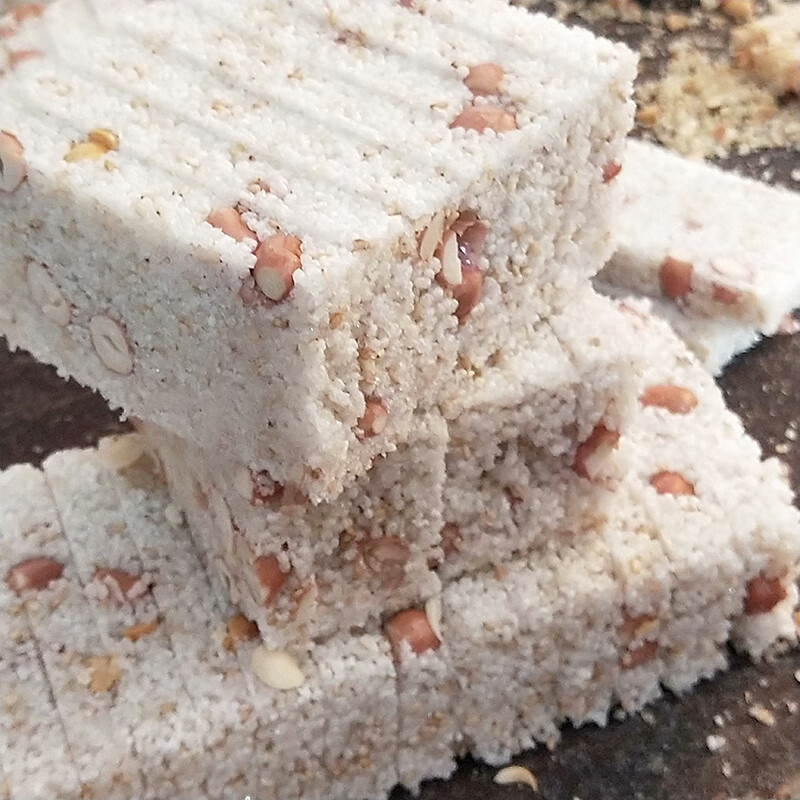 炒米糕手工小米酥米花糖花生酥闽东福安周宁特产传统糕点现做现卖