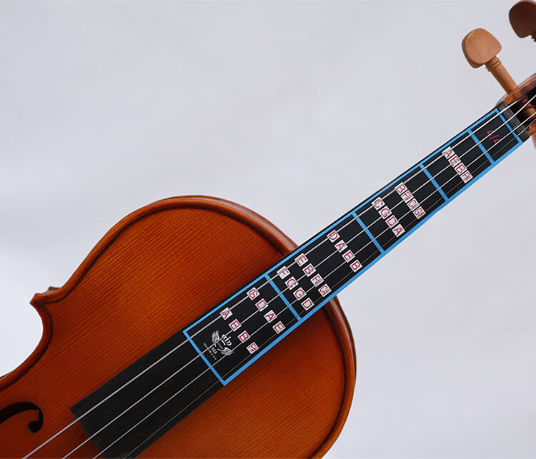 指板贴纸小提琴音准把位贴无胶指位贴透明指法贴练习训练器音阶贴one