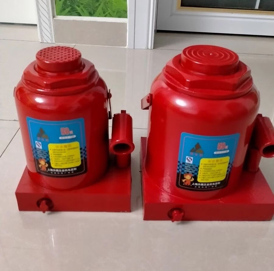 千斤顶汽车货车千斤顶50吨 立式液压千斤顶 重型款 10吨自身高20厘米