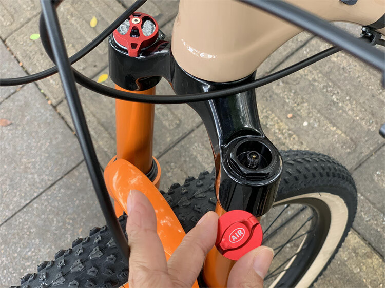 5寸fastfish碳纤维12速爬坡版山地车气叉油刹轻量自行车 蓝图12速140