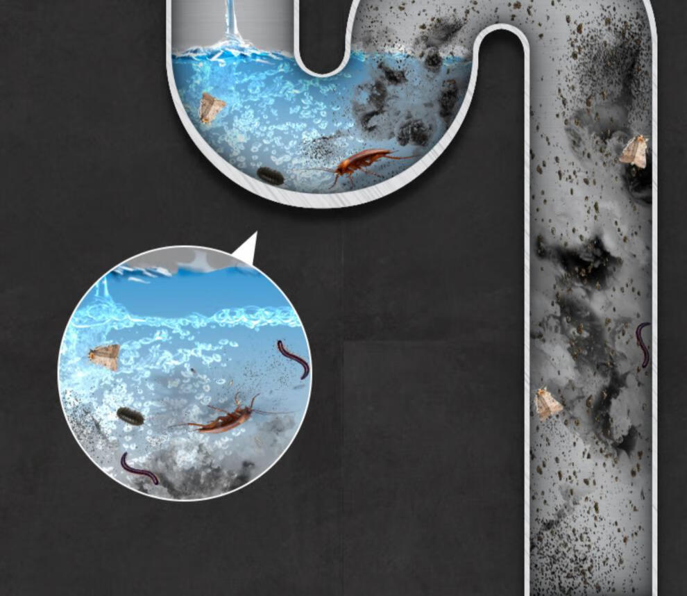 2022新款拜奇菊酯下水道拜奇菊酯旗舰店下水道杀虫剂家用蛾蚋厕所卫生