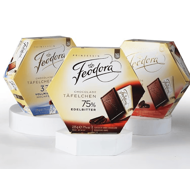 feodora巧克力 德国进口菲多亚巧克力赌神同款菲多雅公爵夫人黑巧克力