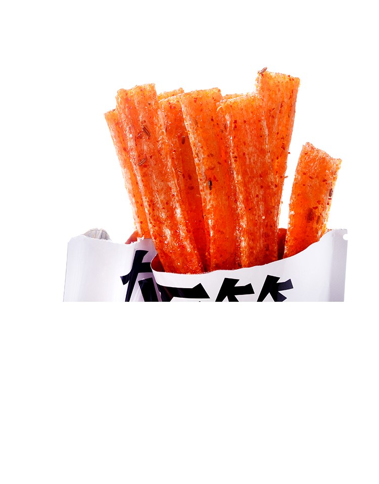 卫龙大面筋65gx4袋装 为龙辣条亲嘴豆皮大辣棒儿时怀旧不辣90后80 52g