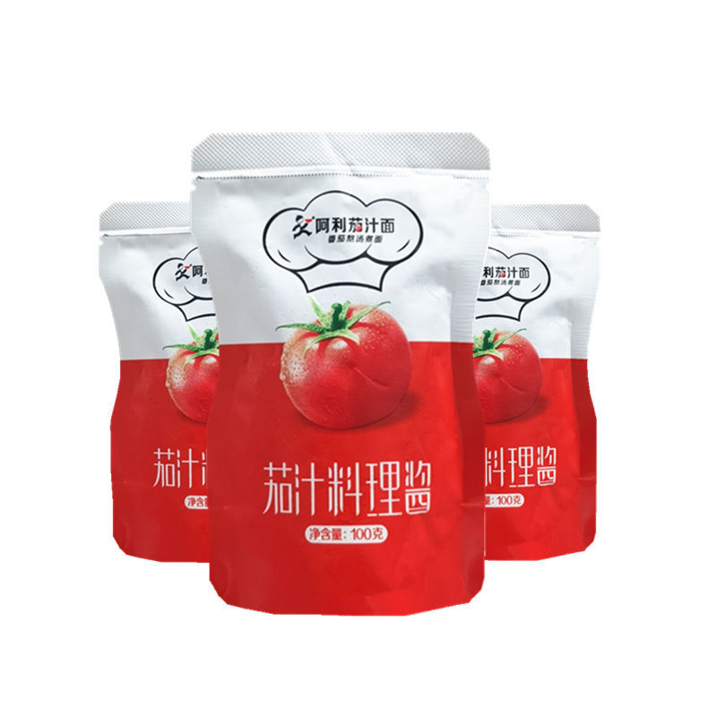 面料包酱料 o脂肪番茄酱 番茄调味料小包家用 料理酱 8袋茄汁酱【图片