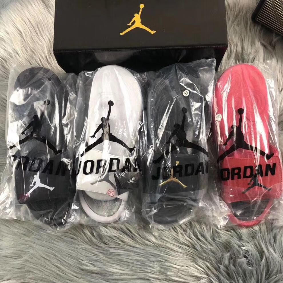 aj拖鞋乔六魔术贴凉拖鞋运动篮球一字拖鞋情侣款家居户外网红凉鞋乔6