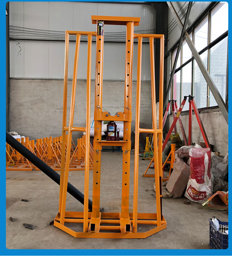 定制5吨10吨液压升降大型电缆电线放线架放线盘重型立式光纤放线支架