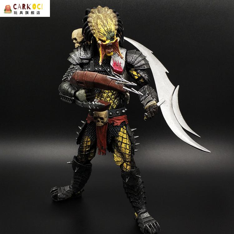 凯尔特长老独狼可动人偶电影摆件 neca 铁血战士氏族长(豪华版)【图片