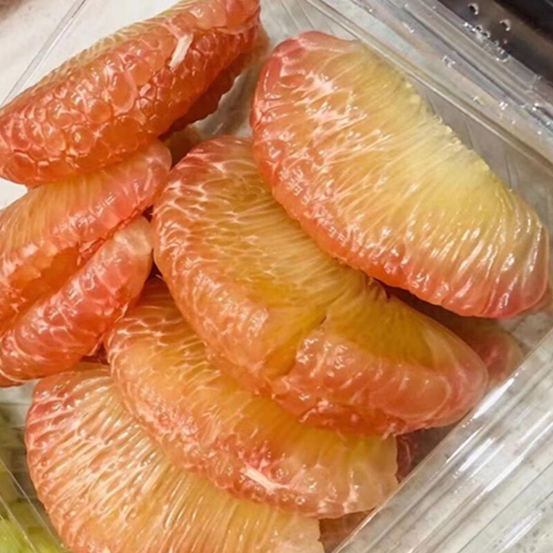 春耕牛 泰国进口翡翠柚红心柚青皮柚子红肉泰柚蜜柚金柚非ick新鲜 15