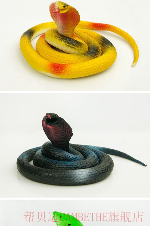 迪士尼(disney)假蛇仿真蛇玩具假蛇田蛇儿童礼物软胶蛇吓人仿真蜥蜴