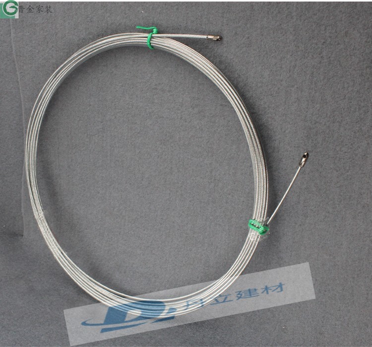 穿线器电工钢丝弹簧管道过直角弯暗装线串线器引线器拉穿线神器 纯