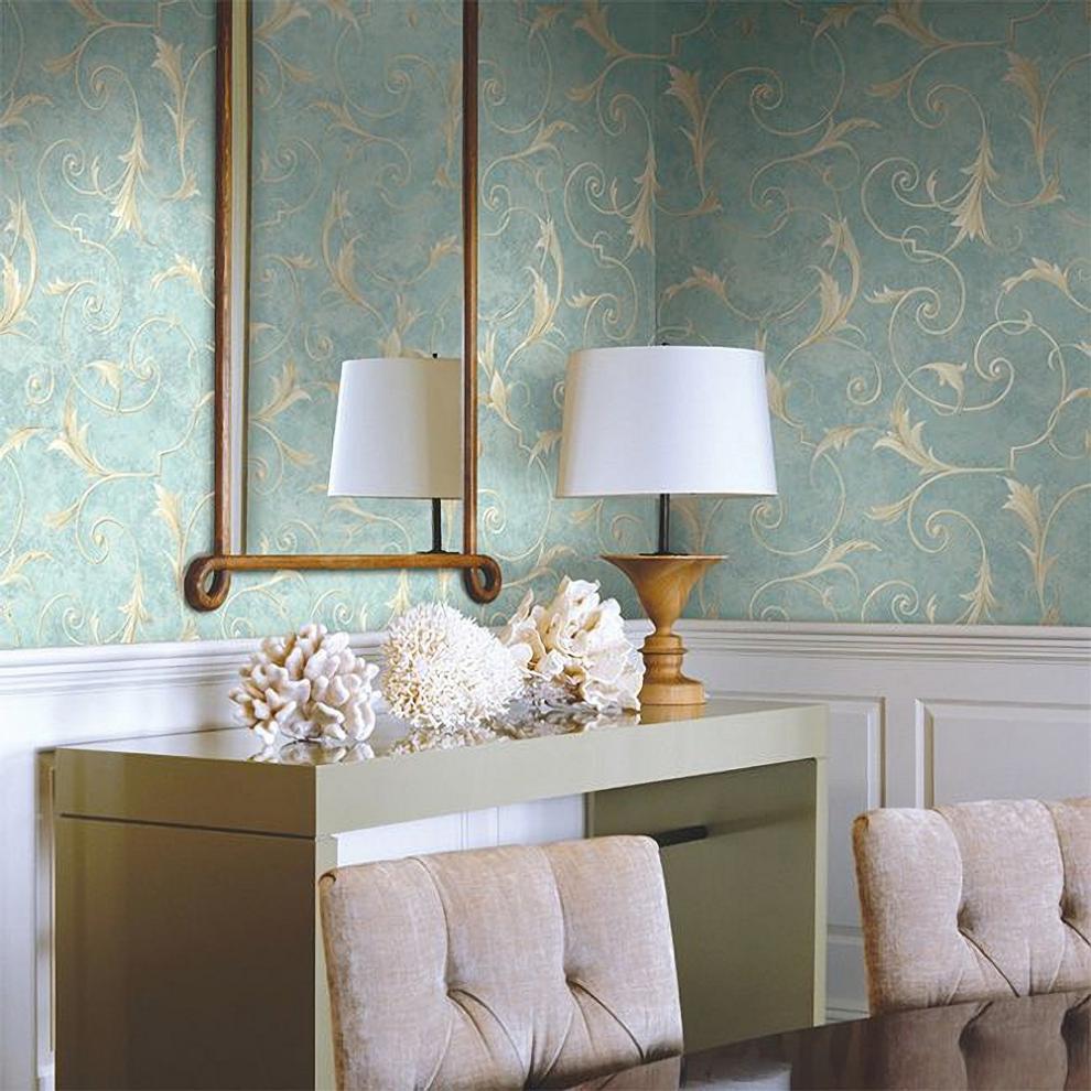 2021年新款美式无缝墙布欧式复古客厅全屋壁布卧室墙纸背景墙壁纸无缝