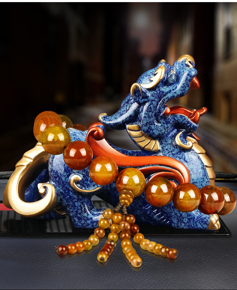 宾利捷豹汽车摆件貔貅轿车创意个性男士平安车载车上车内饰品装饰