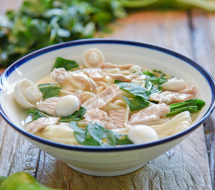 挂面批发面条炒面汤面新货旗舰品质 劲道玉带面 7.2斤装(900g*4筒)