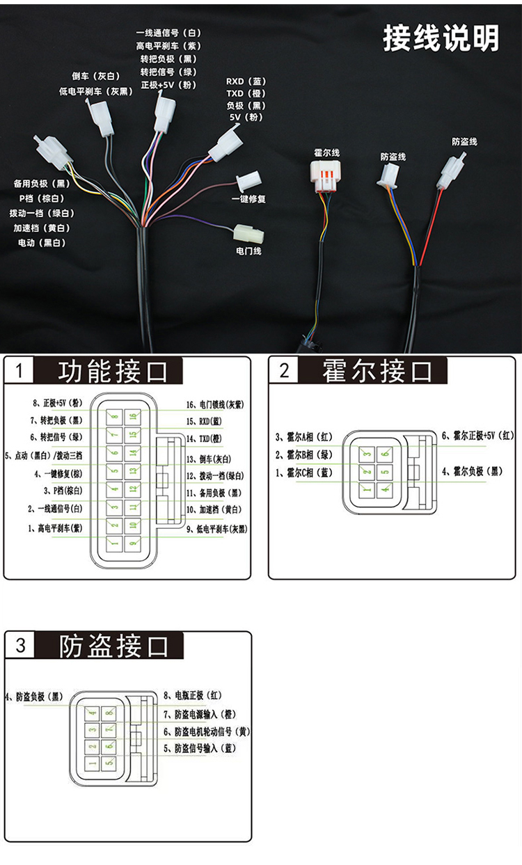 全顺电机10寸12寸1000w1500w2000w3000w电动车改装