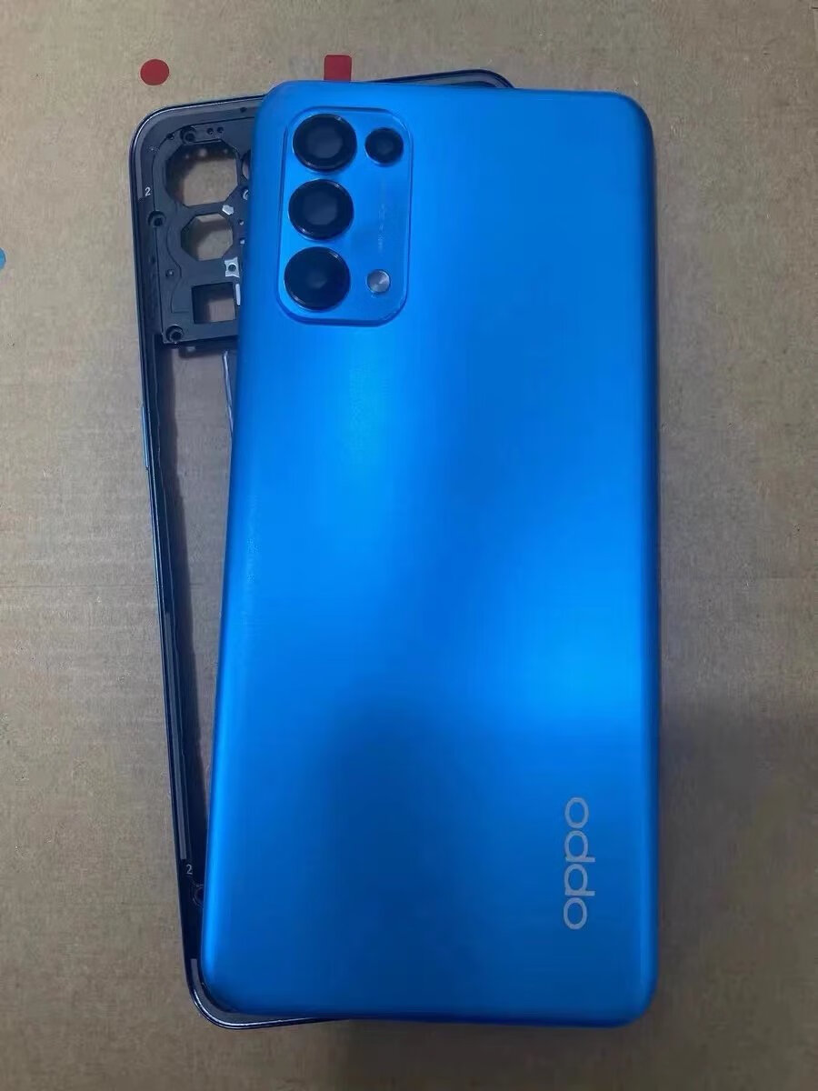 适用于oppo reno5原装后盖reno5k原中框后盖前框屏框按键卡托外壳