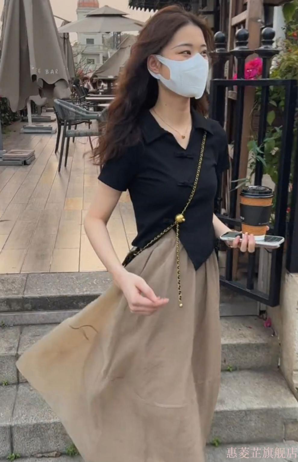 热天夏天矮个子微胖女生穿搭套装胖mm胖妹妹大码夏装适合小个子穿的