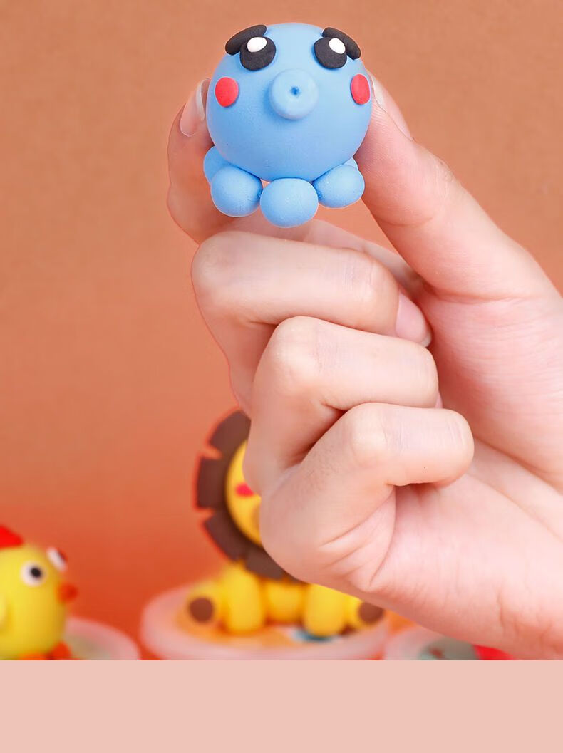 儿童超轻粘土不粘手橡皮泥幼儿园玩具套装24色黏土新品花瓣米奇款36色