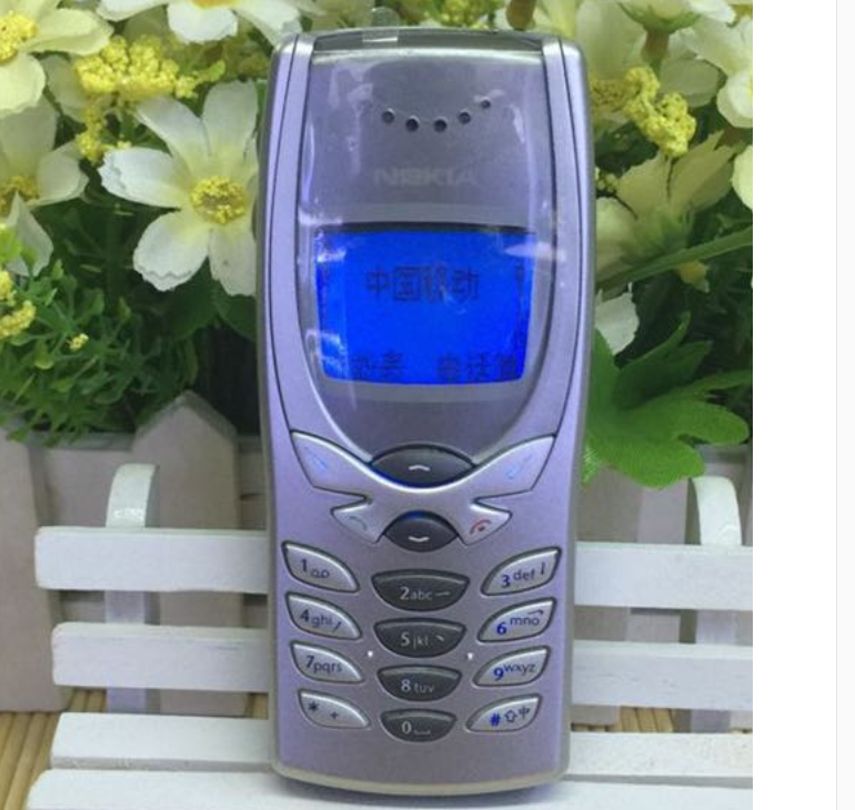 nokia诺基亚8250经典老款怀旧蓝屏直板收藏原装手机学生黑色配1电1充