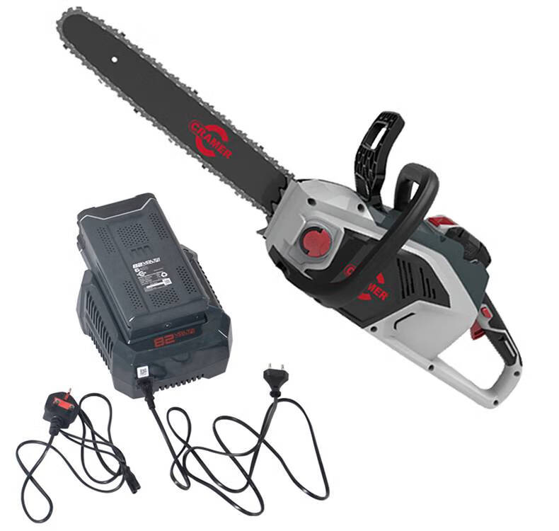 格力博锂电锯 格力博80v充电无刷锂电锯锂电池伐木锯家用低噪音充电式