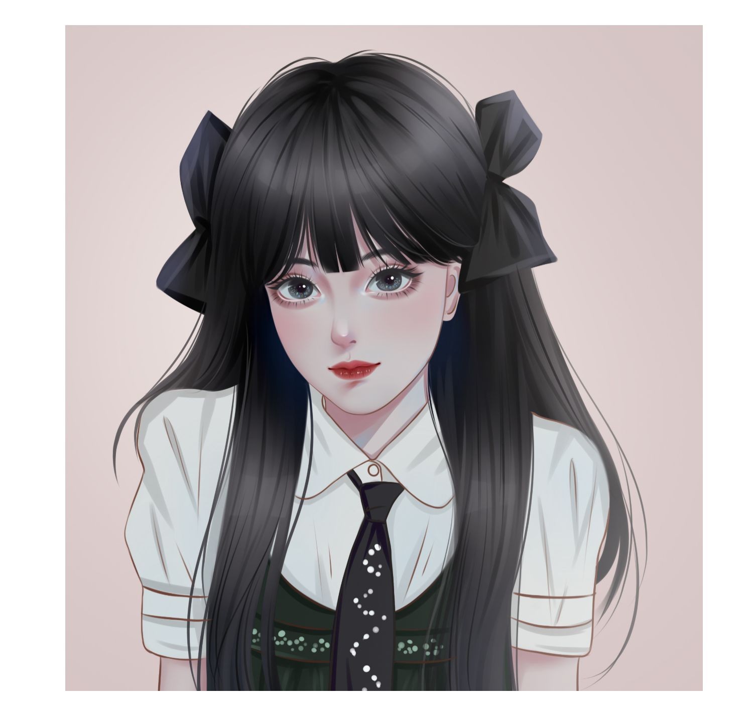 手绘头像真人照片漫画卡通水彩写实白菜约稿画像定制情侣动漫甜酷风