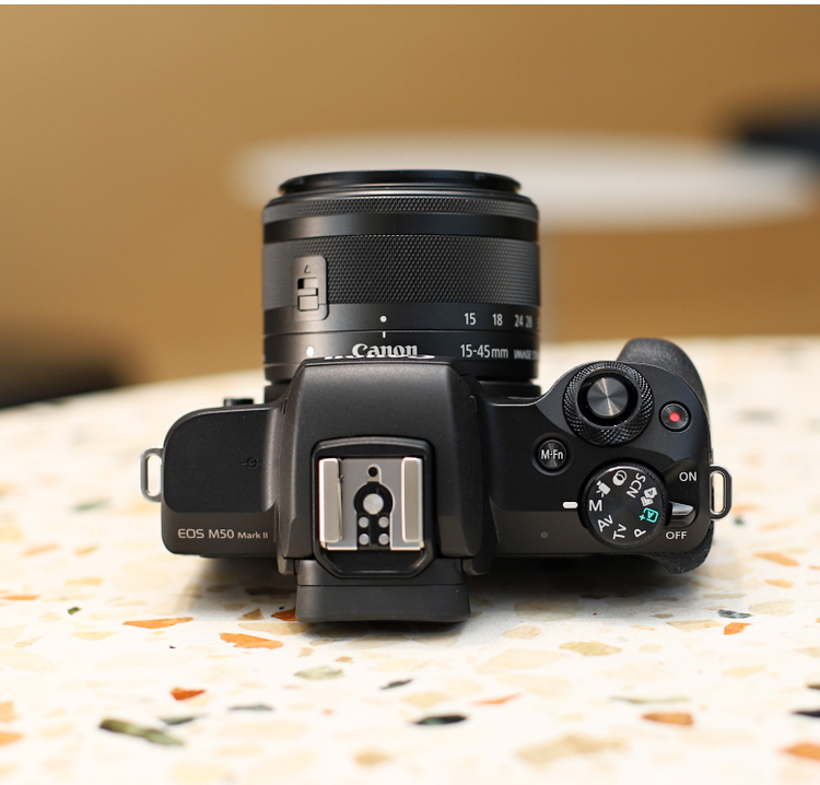 佳能canonm50二代学生入门级mark2m6数码高清旅游微单相机m200国行m50