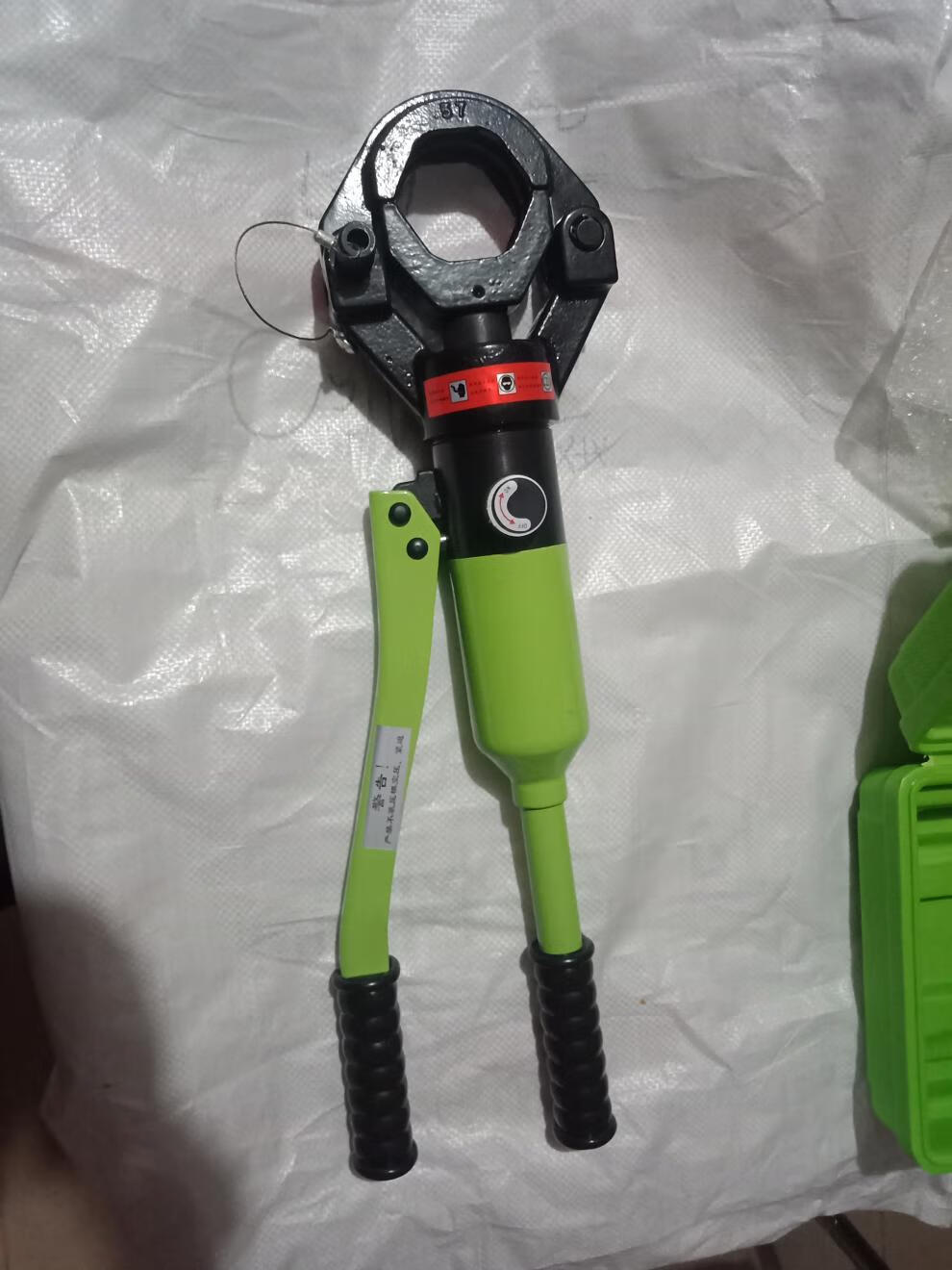 定制液压压管钳声测管压接工具双槽管子钳50545760声测管钳已经换新款