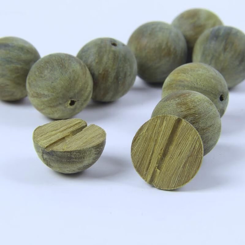 龙姑娘老料阿根廷绿檀香檀木佛珠手串男款沉水女手链木质纯手工念珠真