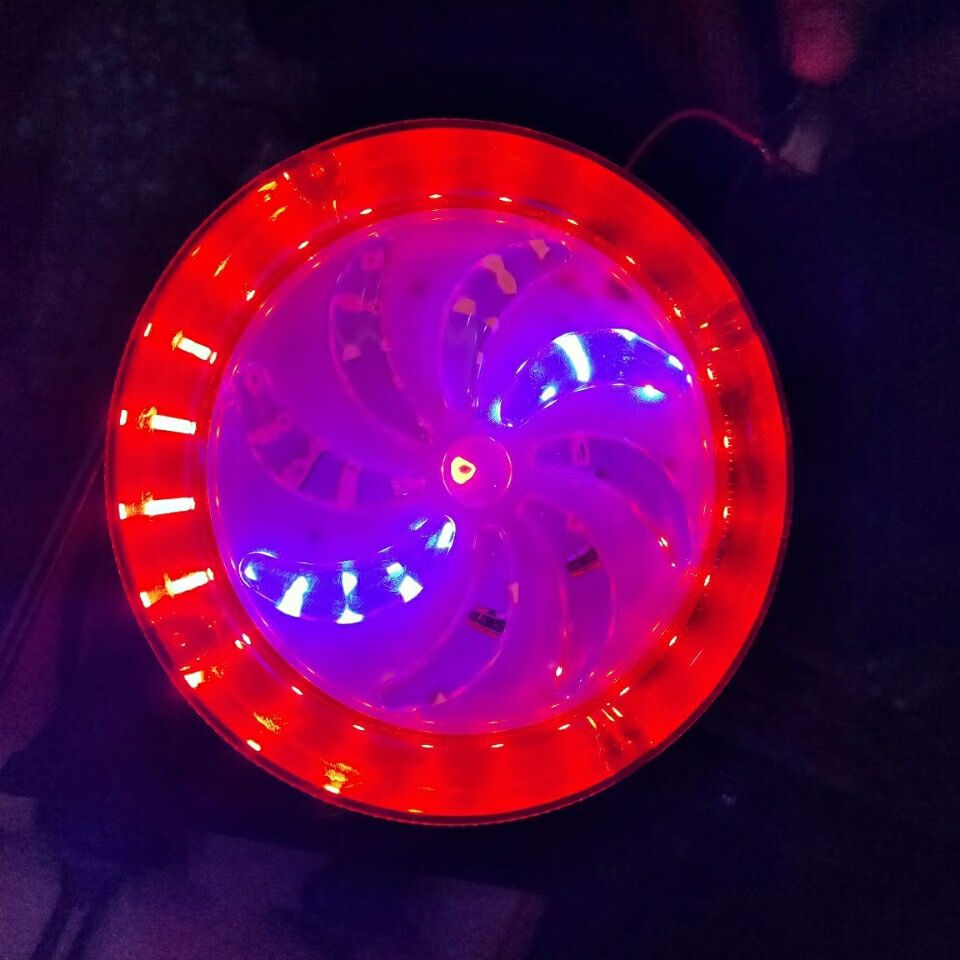 货车后尾灯24v爆闪警示防水雾灯6d风火轮挂车超亮led防追尾灯6d风火轮