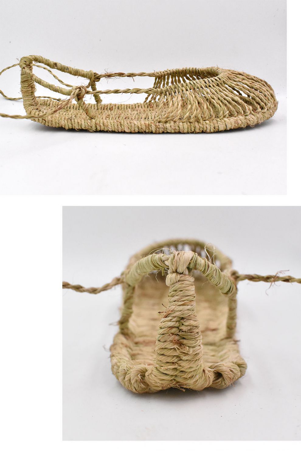 草鞋男纯麻布凉鞋男老式传统草鞋纯手工编制织青苎麻透气天然潮古朴