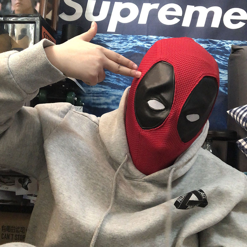 浩男小哥cos面具全脸蜘蛛侠头套死待面罩万圣节道具搞怪沙雕毒液旗舰