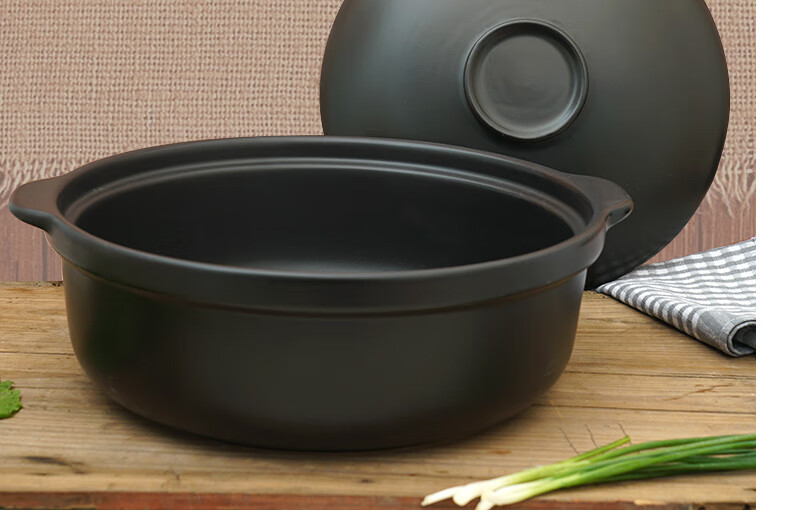 筷创酒店专用大号砂锅锅陶瓷耐高温煲汤明干烧煲大容量商用沙锅4000