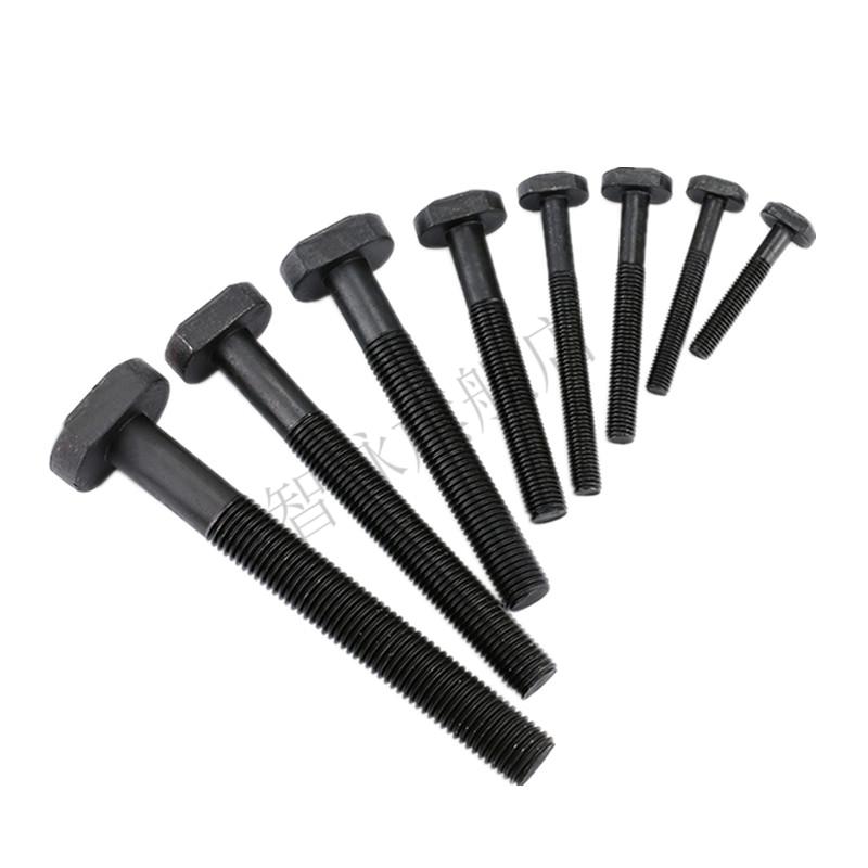 智脉88级梯形螺丝t型t形模具压板螺栓m10m12m16m20m2450x60x80500m