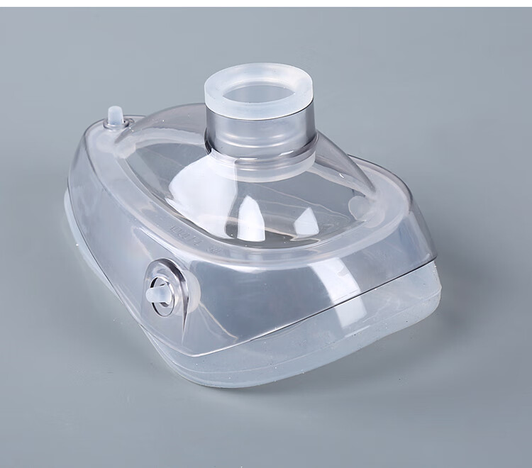 简易呼吸器硅胶面罩分拆式成人麻醉面罩急救复苏囊配件分拆式硅胶面罩