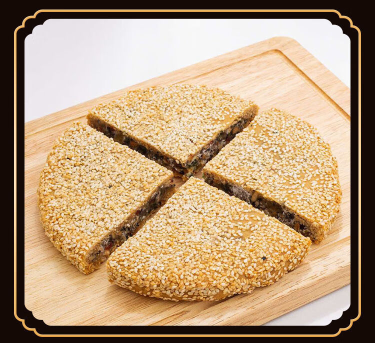 江西特产手工老五仁月饼冰糖红绿丝余干大麻饼中秋赏月饼厂家直销老