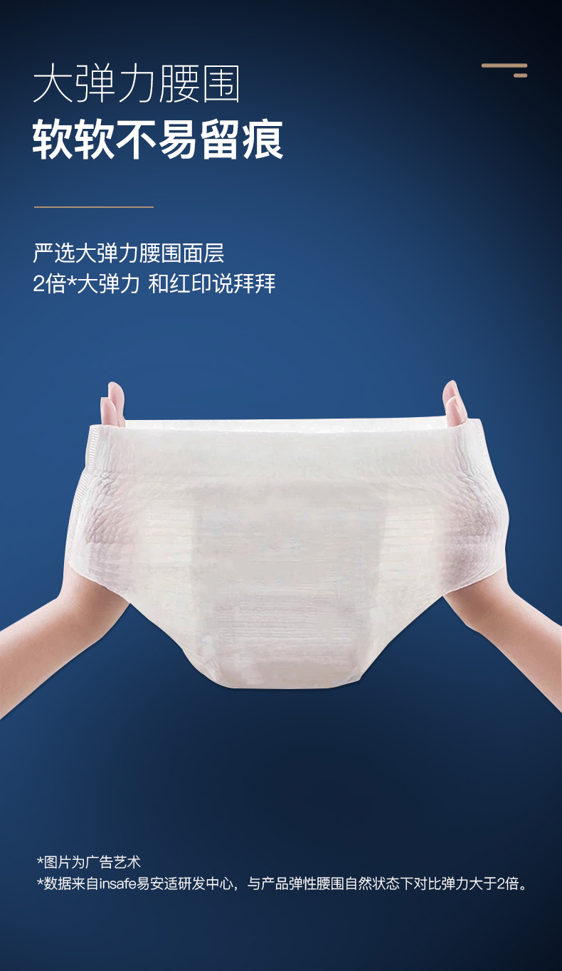 刀纸产妇专用安心裤产后安睡裤护理卫生巾孕妇产褥期月子纸尿裤拉拉裤